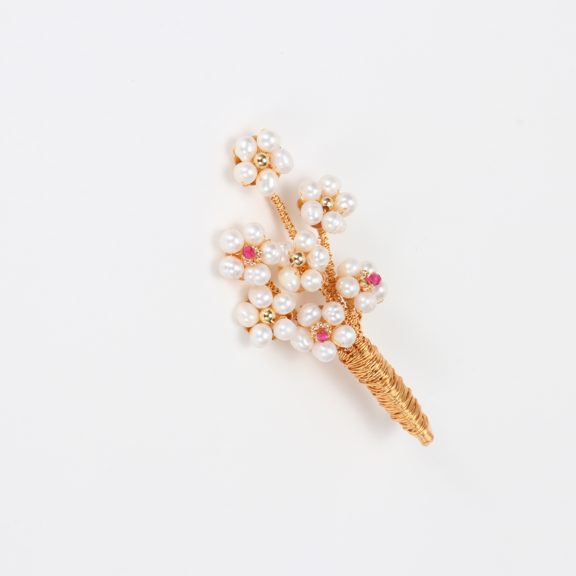 Dainty Bouquet Brooch