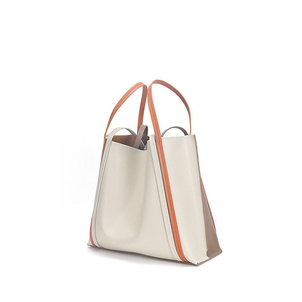 Freya Two-Tone Shoulder Bag