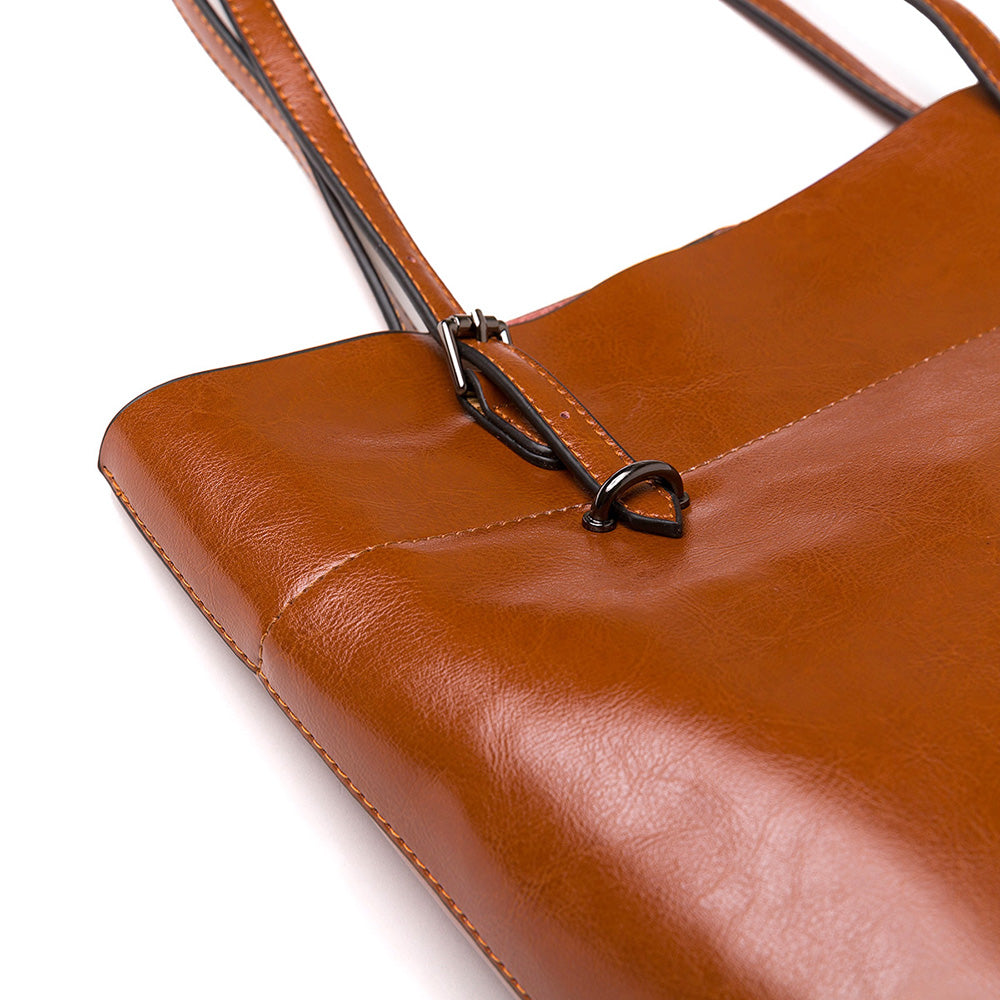 Marseille Classic Leather Tote